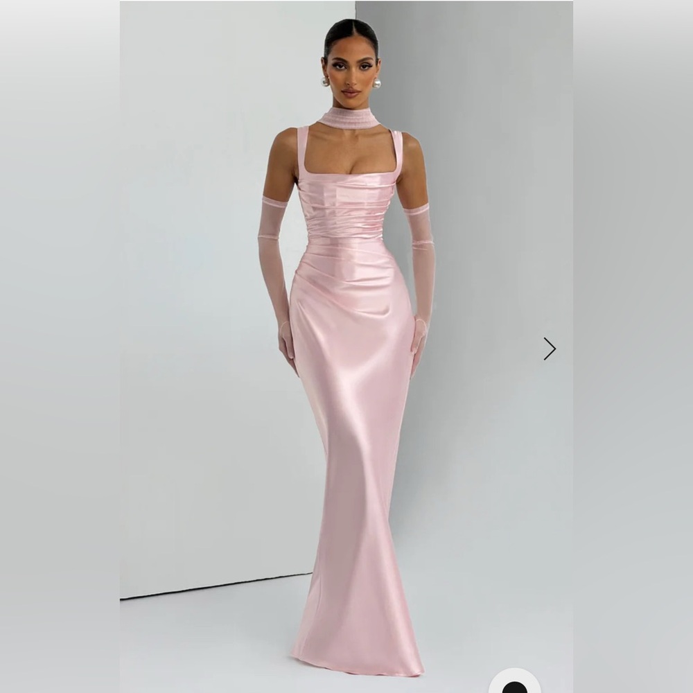 Babyboo Calanthe Maxi Dress Blush - Picture 8 of 8